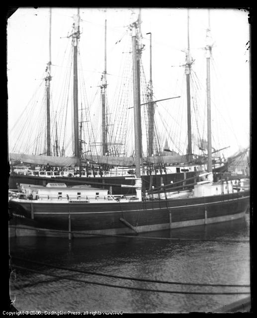 Schooner Mecosta Docked Two Masts